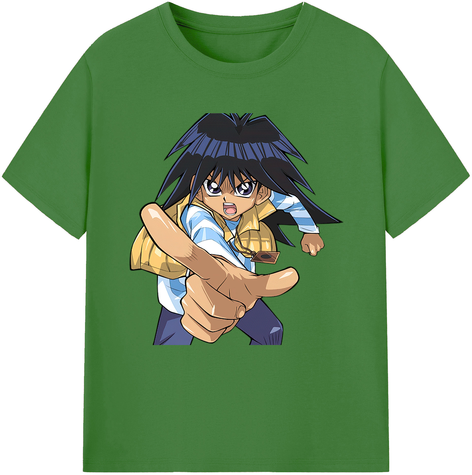 （画像用） 遊☆戯☆王 Yu-Gi-Oh! レディースカジュアルプリントTシャツ（綿100％）